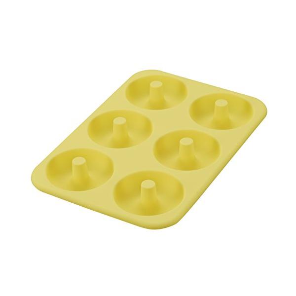 貝印 シリコーンドーナツ型 6個取り ベーシック DL6244