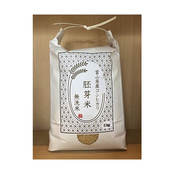 富山県産 胚芽米無洗米 となみ野米 コシヒカリ