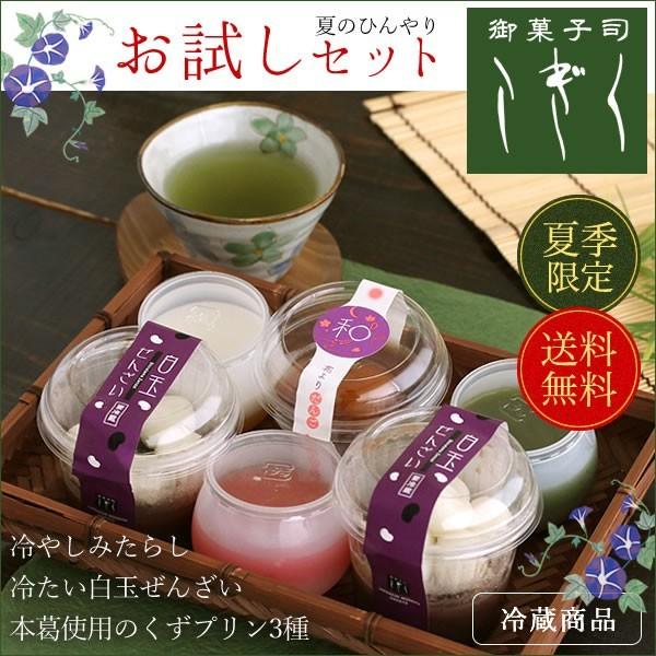 夏のひんやりおためしセット お中元 夏ギフト 和菓子屋さんの冷たいスイーツ Buyee Buyee Japanese Proxy Service Buy From Japan Bot Online