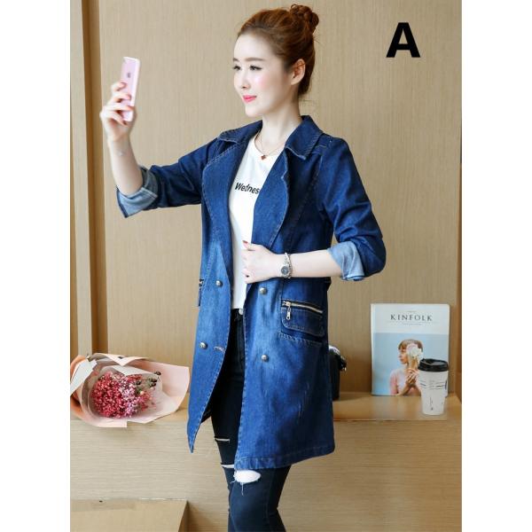 デニムコート チェスターコート レディース ゆったり デニムジャケット フード付 ロング丈 Good Clothes Buyee Buyee Japanese Proxy Service Buy From Japan Bot Online