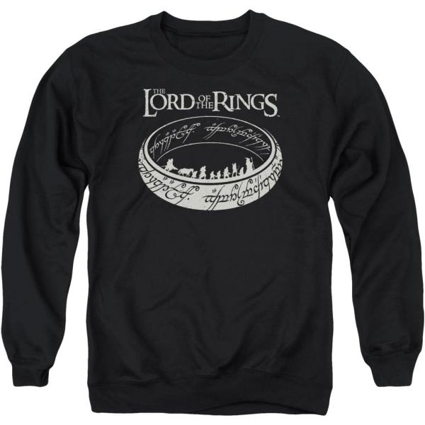 【並行輸入品】Lord of the Rings メンズ The Journey スウェットシャツ ブラック US サイズ: X-Large カラー: