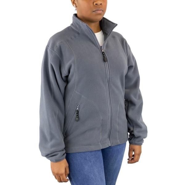 【並行輸入品】River's End Womens Microfleece Jacket Casual Outerwear Athletic