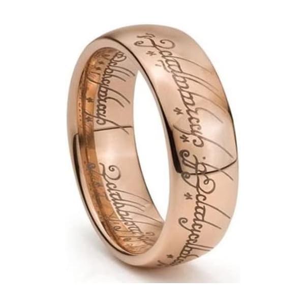 【並行輸入品】Bravo Jewel ロード・オブ・ザ・リング タングステン 結婚指輪 8mm 1リング エルビッシュ