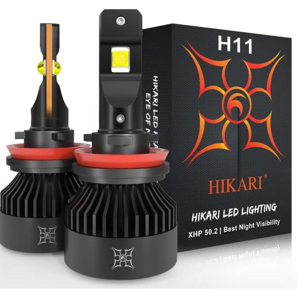 HIKARI 【並行輸入品】HIKARI WINGS 2020 H11 H8 H9 LED ヘッド