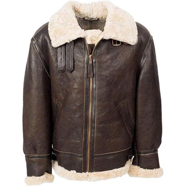 並行輸入品】B3 アンティーク調 本物のフライトアビエイター ボンバー