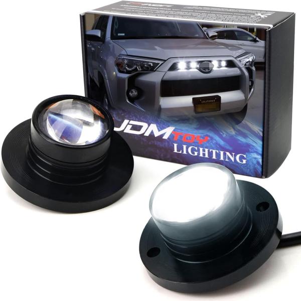 【並行輸入品】iJDMTOY Pair 12-Chipset High Power LED Surface Flush Mount Strobe Fl