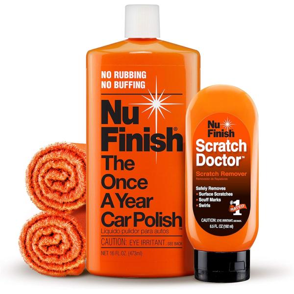 並行輸入品】Nu Finish カーケアキット 4点 スクラッチドクター