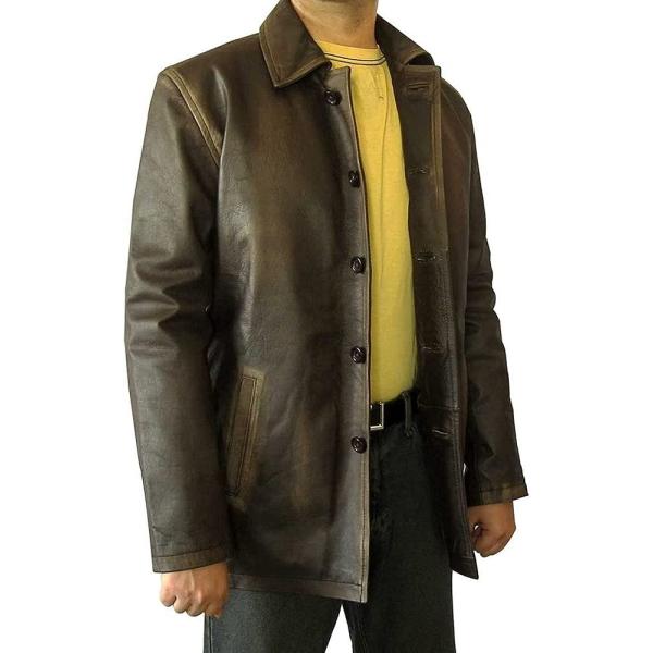 並行輸入品】Men's Supernatural Dean Winchester Distressed Brown