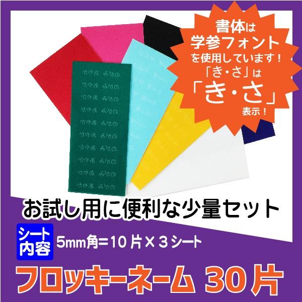 フロッキーネームシート 005 小さい文字のみ30片 メール便送料無料 Frockyname5 デジタル工房gazo 通販 Yahoo ショッピング