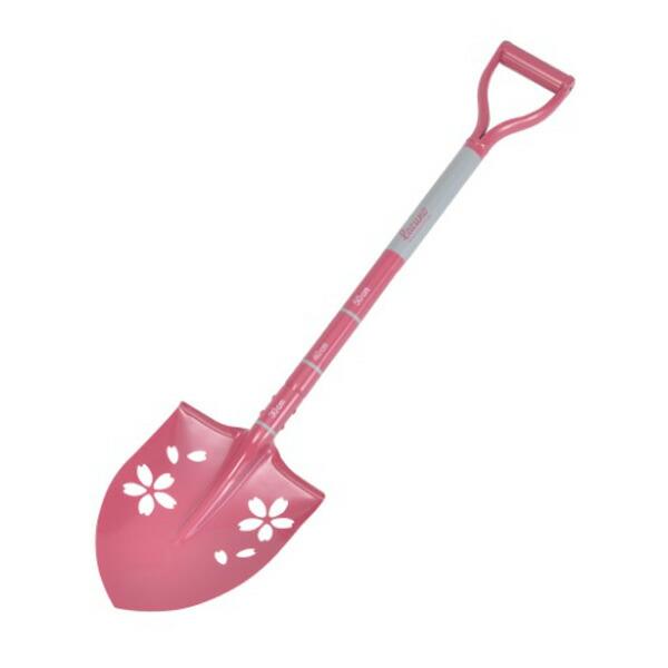 Lacunoショベル軽量丸型　桜(大)　ピンク【数量限定】【訳アリ】