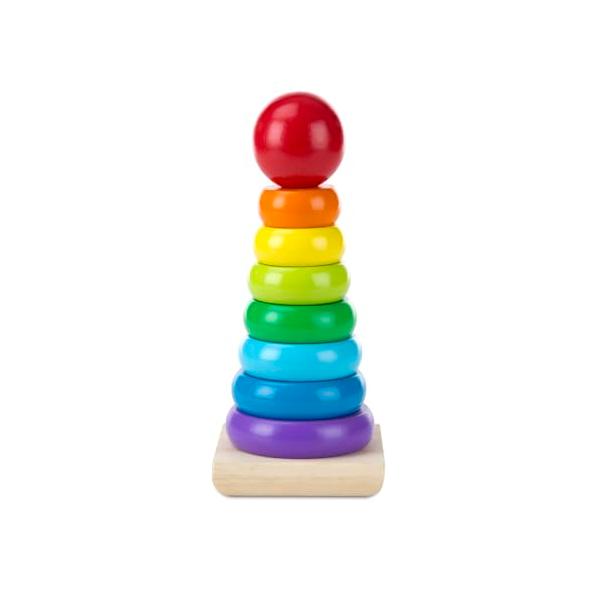 Melissa&Doug(メリッサ&ダグ)レインボースタッカー【MD0576】18ヶ月~