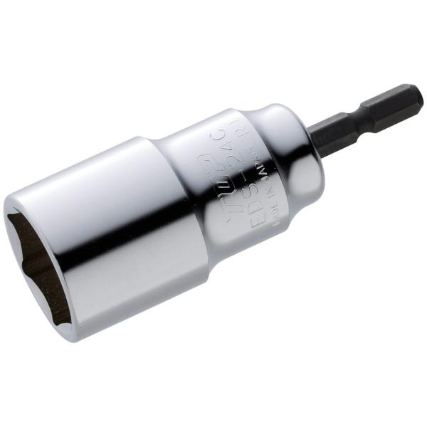 トップ (TOP) 電動ドリル用 コンパクトソケット 対辺24mm 全長88mm 6角 日本製 ダブルナット脱着可能 EDS-24C