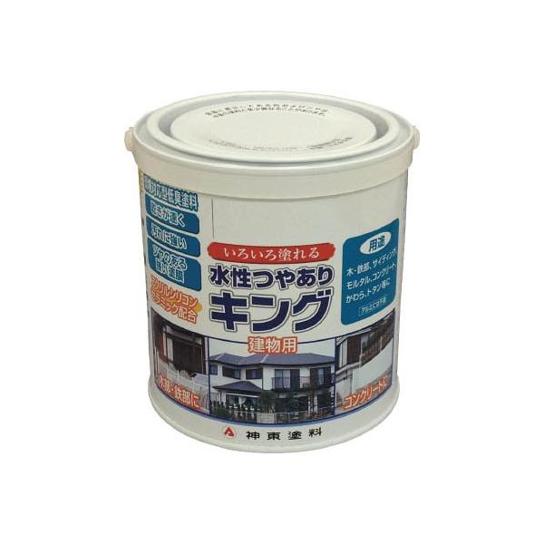 シントー 水性つやありキング 青 0.7L 44150.7