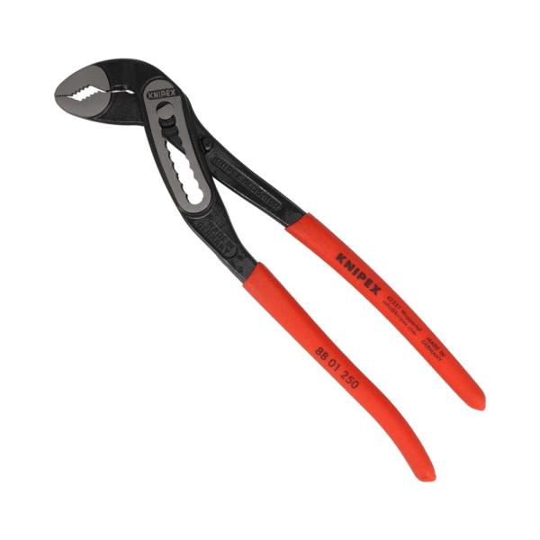 クニペックス KNIPEX ウォーターポンププライヤー アリゲーター 250mm 8801-250SB
