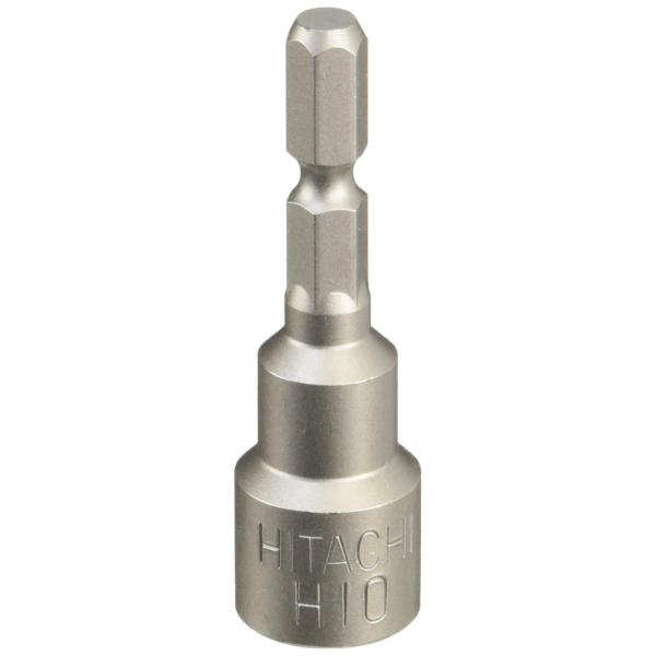 HiKOKI(ハイコーキ) ヘグザゴンソケット(A) ねじφ6mm用 六角軸二面幅6.35mm 六角二面幅10mm 全長55mm インパクトドライバー