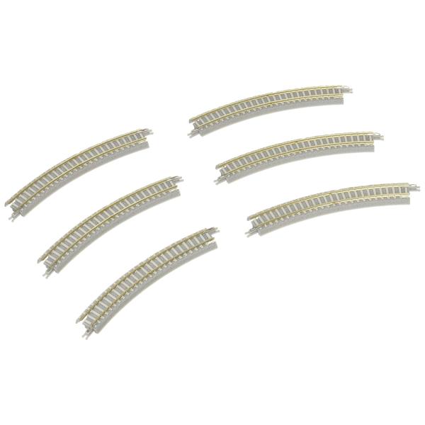 ロクハン Zゲージ R066 PCトラック カント付レール R195-30° (6本入り) 9jupf8b ロクハン Zゲージ R066 PCトラック カント付レール R195-30° (6本入り