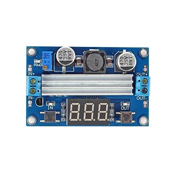 サンクスワールド DC-DC 電源モジュール 昇圧型 DCコンバーター DCレギュレーター 3~35V to 3.5~35V 100W/6A (昇圧型
