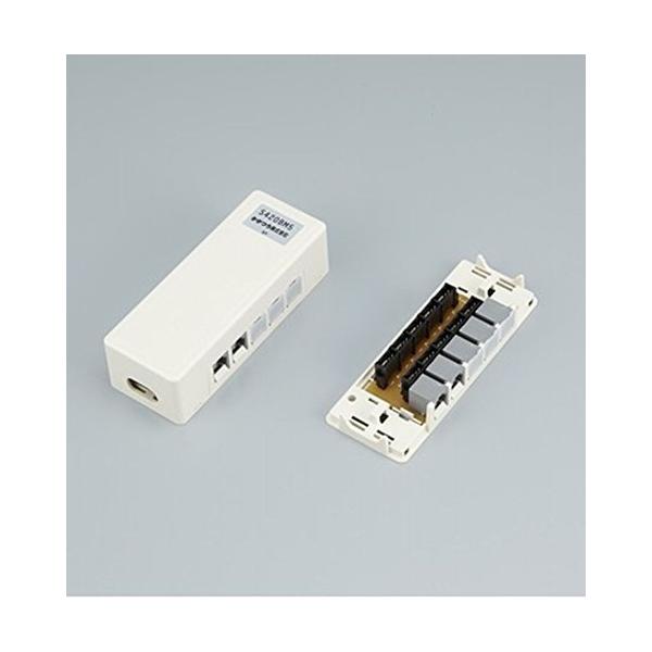 宅内配線用端子函 TELタップくんシリーズ 4芯 端末・分岐用 S420BM5 かがつう