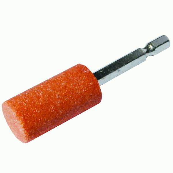 ヤナセ インパクト用軸付砥石WA(赤) 円筒型 WA19CN