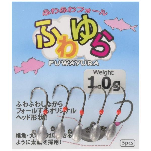 Berkley (バークレー) ふわゆら 1.0g メバル ジグヘッド BFWYR1.0G