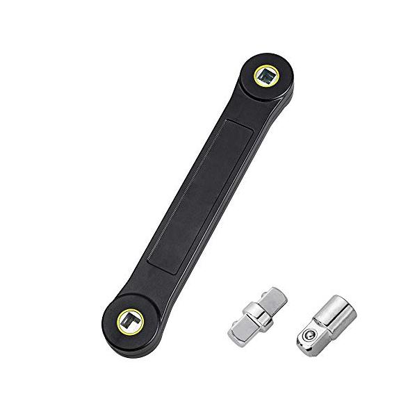 LXB ユニバーサルエクステンションレンチ、3/8ラチェットレンチ、エクステンダーソケットエクステンションバー、手の届きにくい場所向けのソケットラチェ