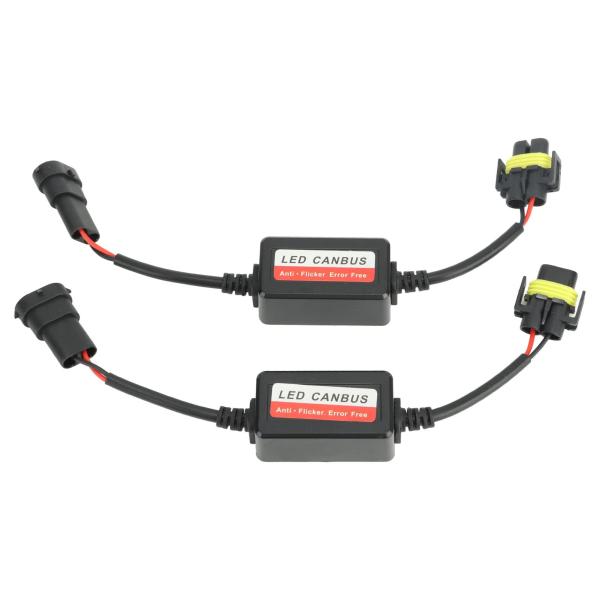 ちらつき防止抵抗デコーダ、耐摩耗性 H8 H9 H11 LED Canbus