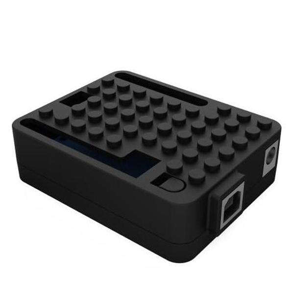 waves Arduino Uno 用 ブロック スタック ケース (黒)