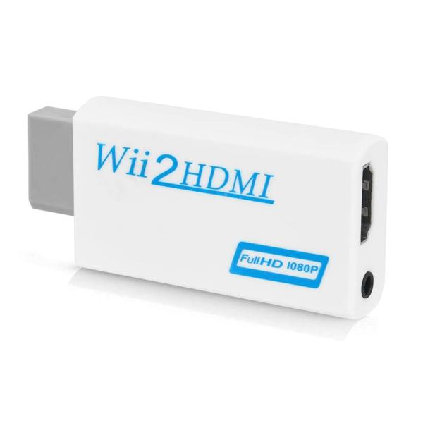 SZSL Wii to HDMI 変換アダプタ wii to hdmiコンバーター720p/1080pに変換 3.5mmオーディオ wii 2 hdm