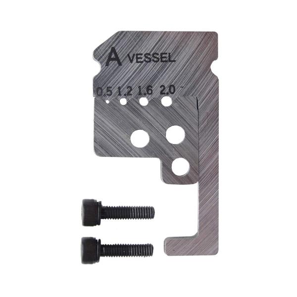 ベッセル(VESSEL) ワイヤーストリッパー ブレード 単線 3000A用 WB001