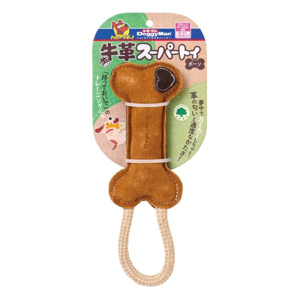 ドギーマン 牛革スーパートイ ボーン
