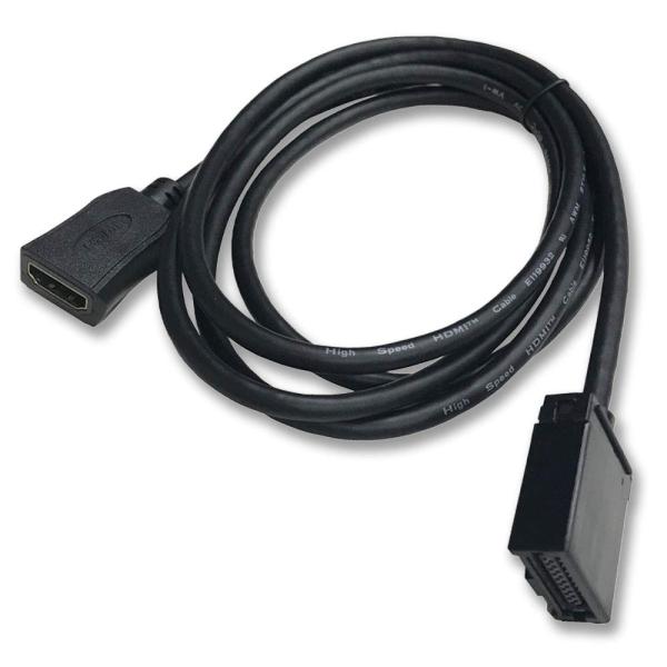 [Jn1445-11] HDMI 変換ケーブル 日産 DA22J MM222D-L MM522D-L ディーラーオプションナビ タイプE を タイプA