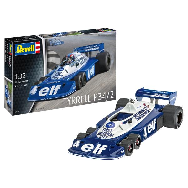 ドイツレベル(Revell) 1/32 ティレル P34/2 プラモデル 07741 (自動車)