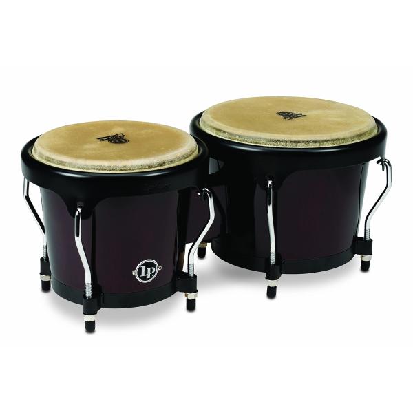 LP エルピー ボンゴ Aspire Wood Bongos Black Hardware LPA601-DW
