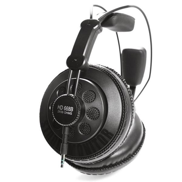 他サイト： Superlux セミ・オープン型プロフェッショナルモニターヘッドフォン HD668Bの商品画像