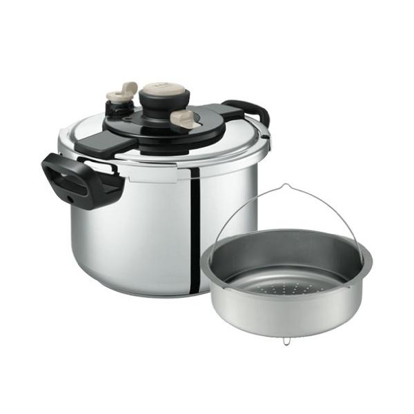 ティファール ワンタッチ開閉圧力なべ クリプソ クレール 6L P4310731 ティファール ワンタッチ開閉圧力なべ クリプソ クレール 6L