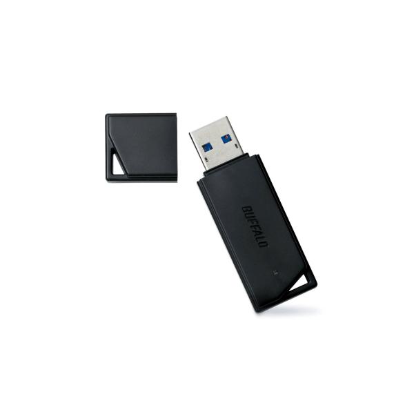他サイト： バッファロー USBメモリ 32GB USB3.2(Gen1)/3.1(Gen 1)/3.0/2.0 充実サポート RUF3-K32GA-BK/Nの商品画像