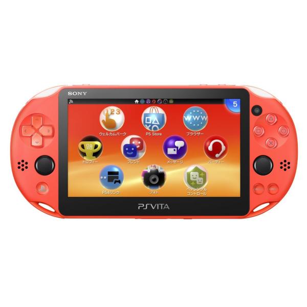 他サイト： PlayStation Vita Wi-Fiモデル ネオン・オレンジ(PCH-2000ZA24)の商品画像