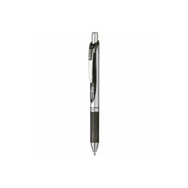 ぺんてる ノック式エナージェル1.0mm BL80?A シルバー軸 黒インキ 『 ２本』