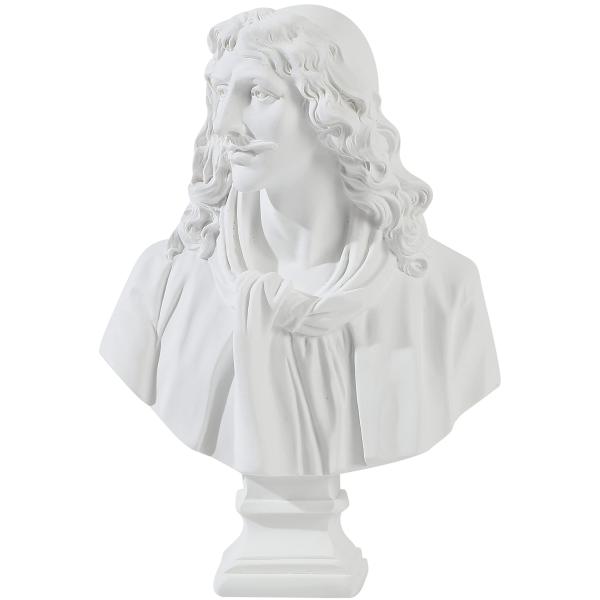 クラシック ホワイト石膏 胸像 中型 クラシック ホワイト石膏 胸像 中型 クラシック ホワイト石膏 胸像