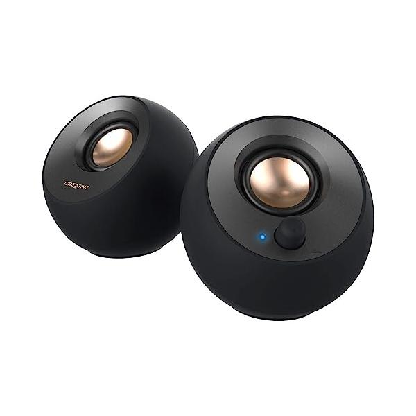 他サイト： Creative Pebble V2 USB Type-C給電採用アクティブ スピーカー 8W RMS ピーク出力16W パワフル出力 45°上向きドの商品画像