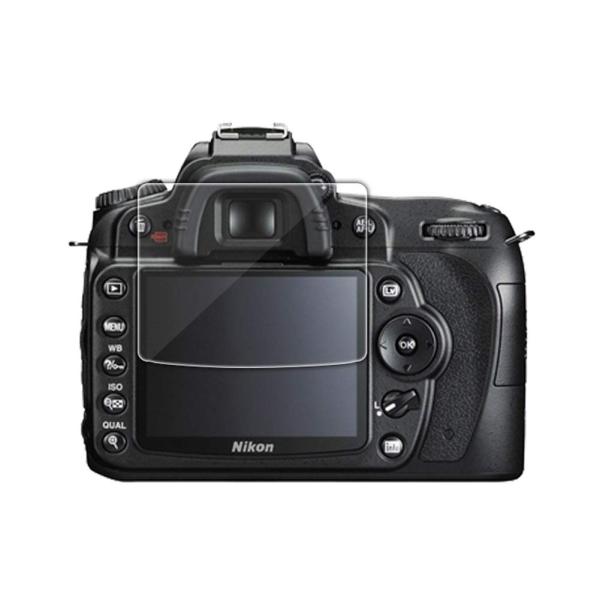 Kepuch 2パック 強化ガラス スクリーンプロテクター 対応 Nikon D90/D300/D700/D7000