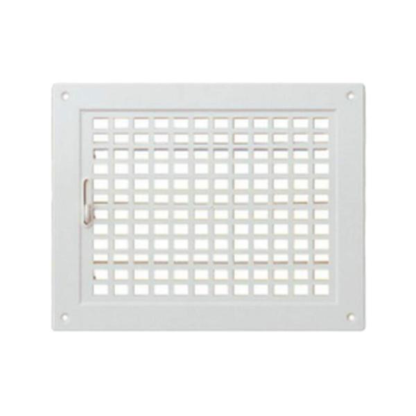 神栄ホームクリエイト(Shinyei Home Create) 換気口部品 角型レジスター SPRN-150x200 シルバーホワイト 本体: 奥行1