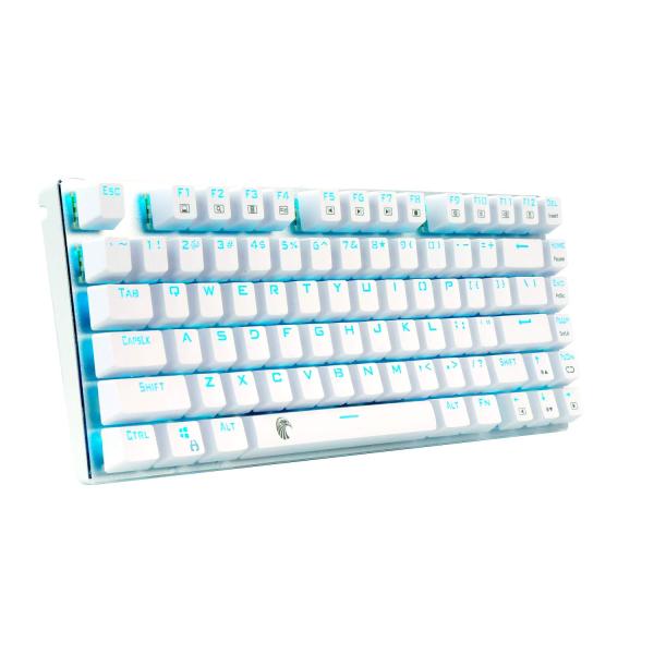 他サイト： e元素ゲーミングキーボード メカニカル式キーボード USB接続有線 81キーアンチゴーストキー LEDバックライト 防水機能付きゲーマー向け英語配列の商品画像