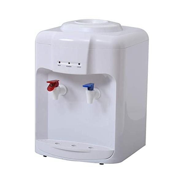 他サイト： [山善] ウォーターサーバー 卓上 (温水 / 冷水 両用) (2Lペットボトル専用) 冷水機能 温水機能コンパクト YWS-2の商品画像