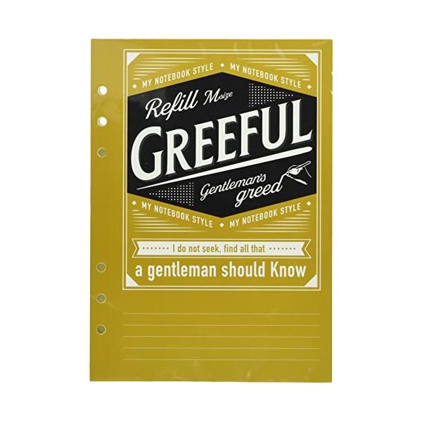 greeful グリー フル システム 手帳 リフィル m 方眼 罫 642185