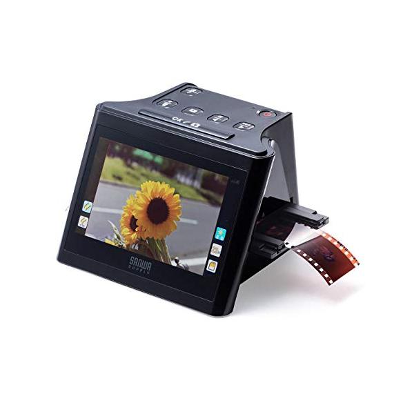サンワダイレクト フィルムスキャナー 35mm/126/110/スライドフィルム