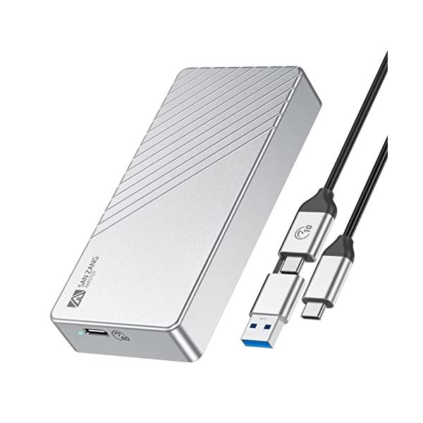 SAN ZANG NVMe M.2 SSD 外付けケース 40Gbps Amazon.co.jp: SAN ZANG MASTER M.2 SSD 外付けケース 40Gbps
