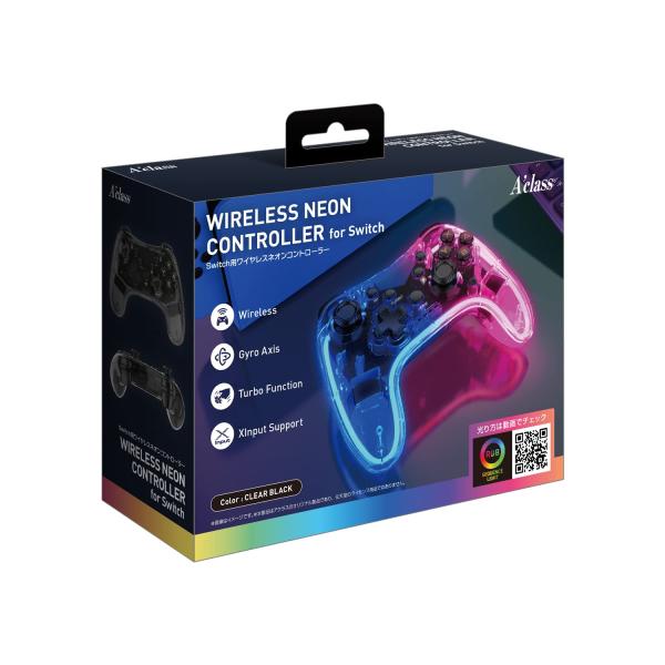 他サイト： アクラス Switch用ワイヤレスネオンコントローラーの商品画像