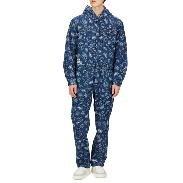 チャムス] アウター Beaver Hooded Jump Suit メンズ Chemical XXL