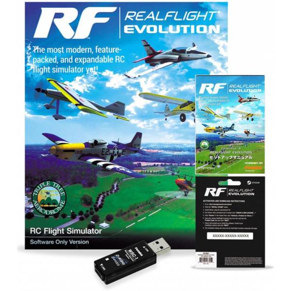 RF8 RealFlight フライトシミュレーター RealFlight 8 Horizon Hobby Edition with Controller